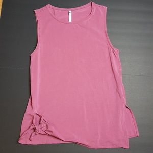 Fabletics Alia off Pink Tied Tank Top Shirt S